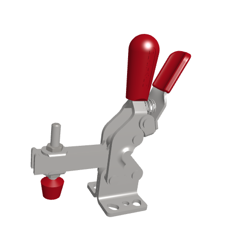 2002-UR207 Vertical Hold-Down Toggle Locking Clamp With 207 Mounting Pattern