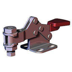 DESTACO 206-SS HORIZONTAL HOLD-DOWN TOGGLE LOCKING CLAMP LOW-BAR FLANGED-BASE