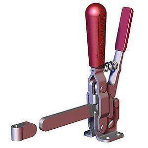 DESTACO 207-LR VERTICAL HOLD-DOWN TOGGLE LOCKING CLAMP WITH POSITIVE LOCK LATCH