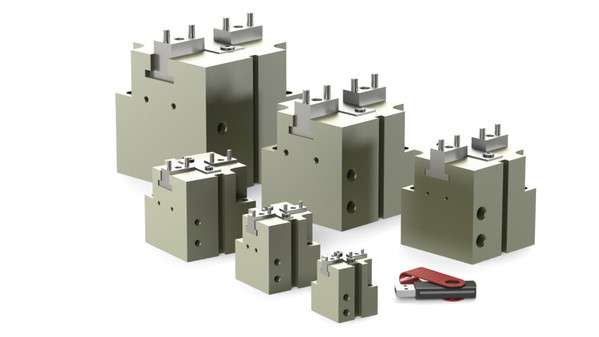 CP-1-Q-C-V 2 Jaw Compact Parallel Gripper