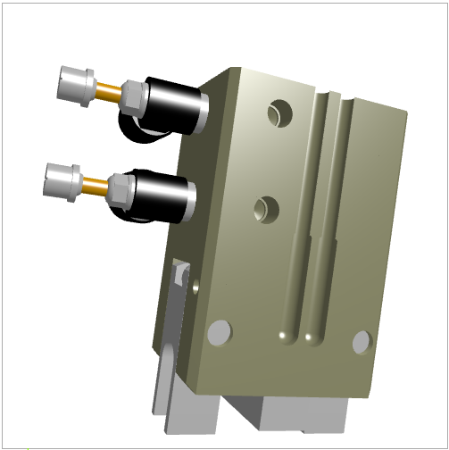 RA-90M 2 Jaw Angular Cam Driven Gripper