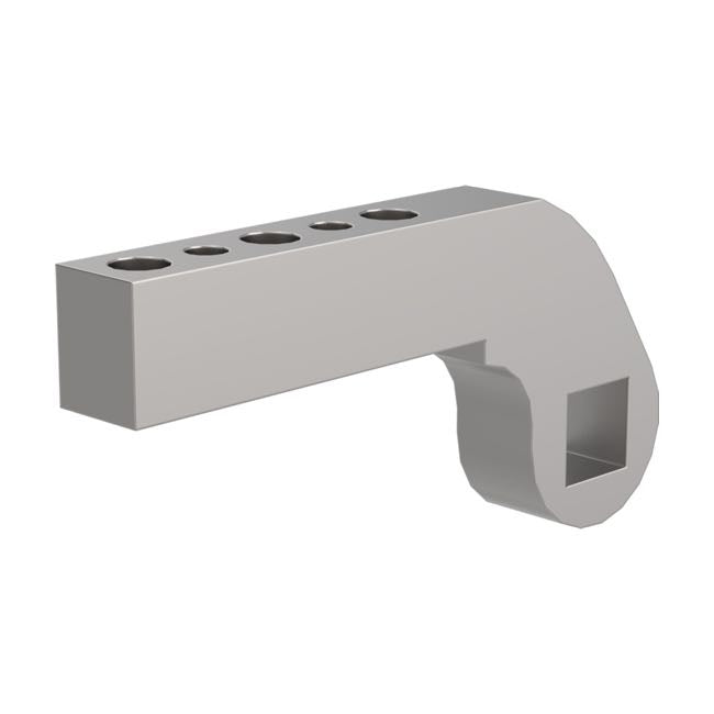 B8JG-3206-1 Arm 206 with expanded holes, fasteners – Destaco Clamps